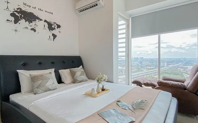Homey 1BR without Living Room at Grand Kamala Lagoon Apartment