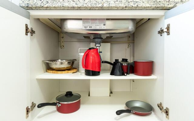 Flat aconchegante no Setor Bueno - TH1604