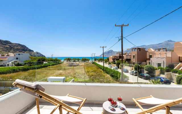 Villa Daphne-Naiades/ 2 bedrooms,luxury,beachfront