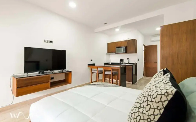 Spacious Loft W/garden View Pool + Jacuzzi GYM