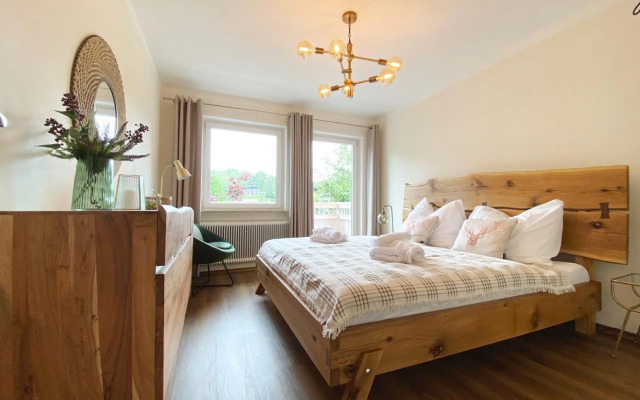 Luxury family apartment with sunny terrace