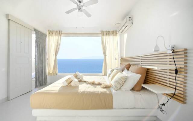 Amazing Sea View Villa Nymph By Calypso Sunset