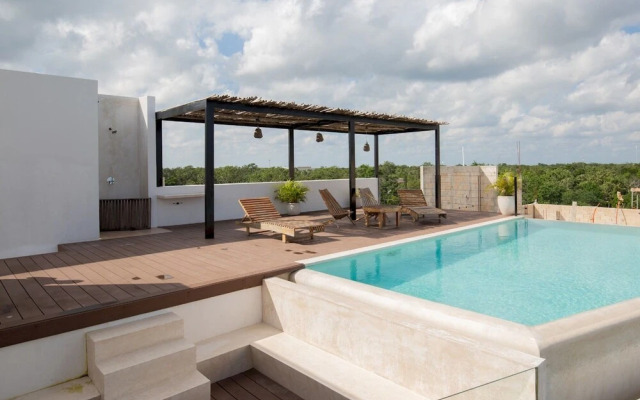 1BR Insta-worthy Loft w Infinity Pool Great Wifi