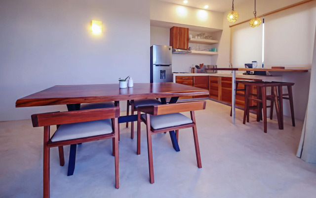 Casa Astral Eco Luxury Holbox Island - Sunset and Ocean View with Rooftop Pool (steps from the beach)