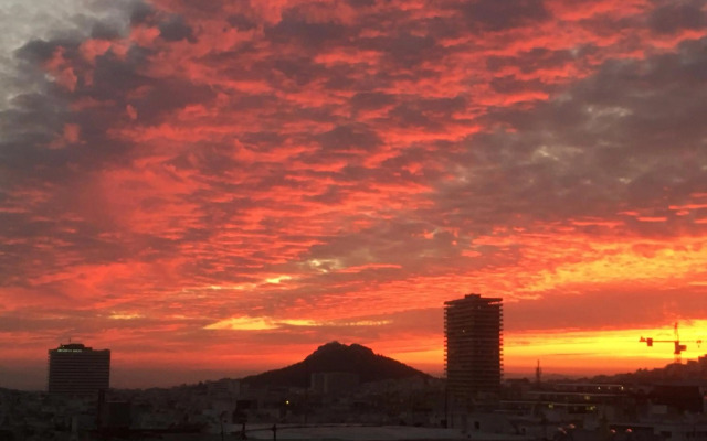 Luxury apartment near metro-Athens view
