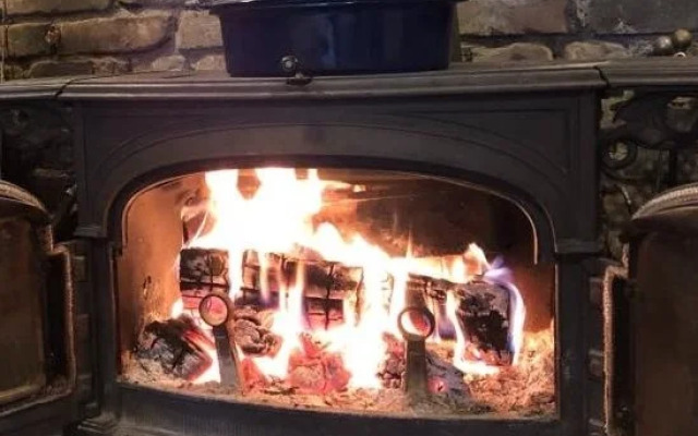 Log Home Pension Wood Inn