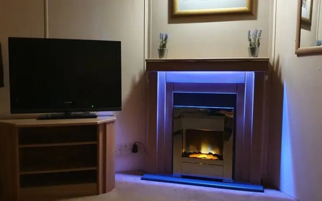 Caravan -chapel, Skegness With Decking From March