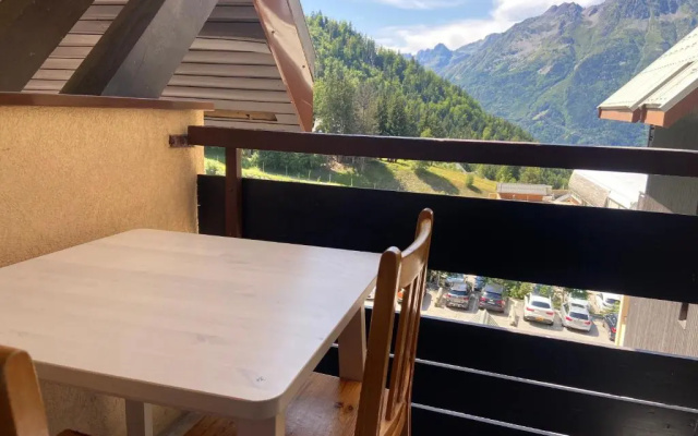 Les pistes, studio 4 personnes au pied du télécabine
