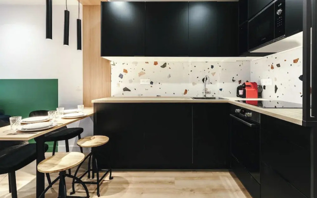 Beautiful Apartment -1br/4p- Boulogne