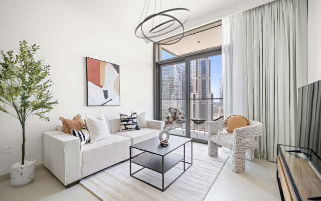 Silkhaus 1bdr in Burj Crown Burj Khalifa View