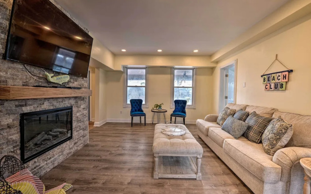 Seaside Wildwood Haven: Walk to Boardwalk/beach!