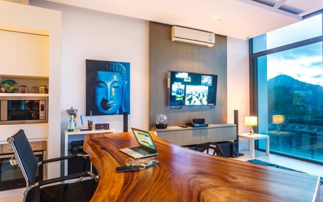 Paradesa - Seaview 3 bedroom private pool villa in Kamala