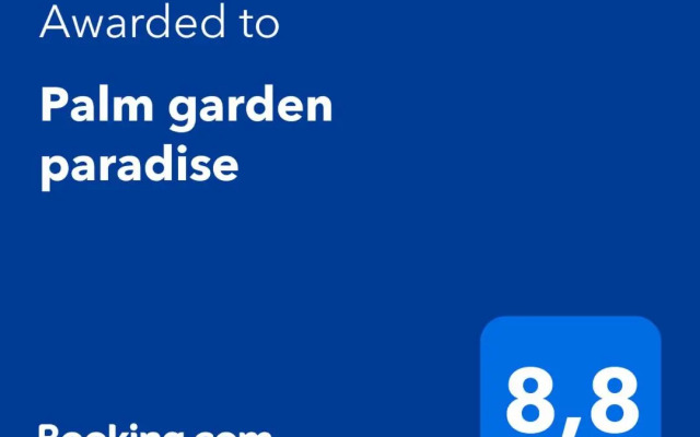 Palm garden paradise