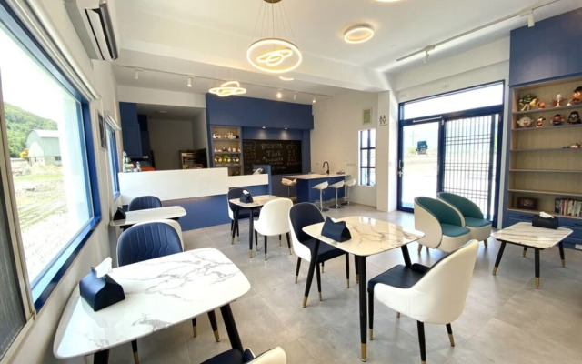 Blue and White Holiday B&B