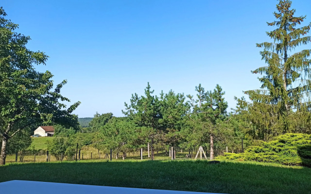 Cozy apartment in Thédirac with a shared swimming pool