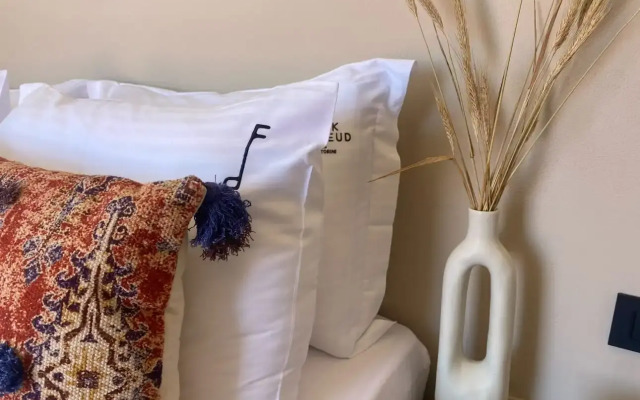 Pink Freud Villas Santorini