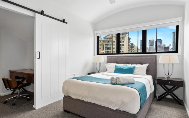 Central Brunswick Apartment Hotel – Guest Rooms – Brisbane