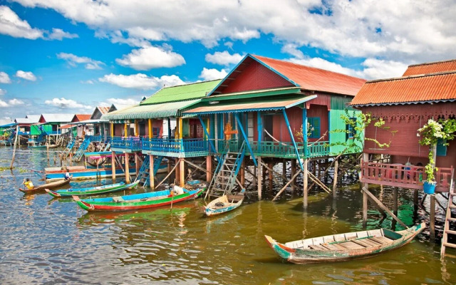 Sam Moon's Hotel Angkor Wooden House
