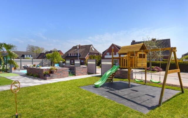 Ferienwohnung Haus zum Seehund mit Pool