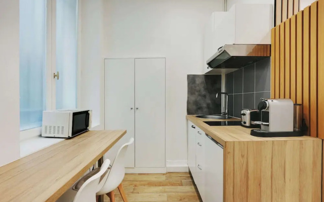 Cosy Studio for 2P - Republique/marais