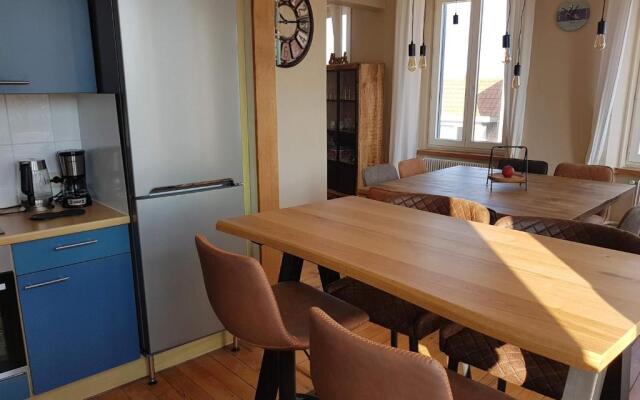Apt 6 pers. Duplex vue mer avec charme de l'ancien