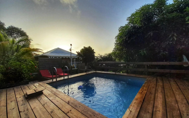 Studio Frangipani dans Villa Fleurs des Iles