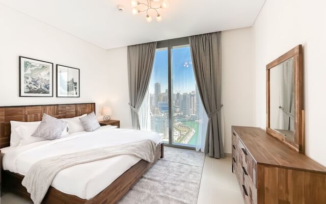Breathtaking 3BR with Sea & Marina