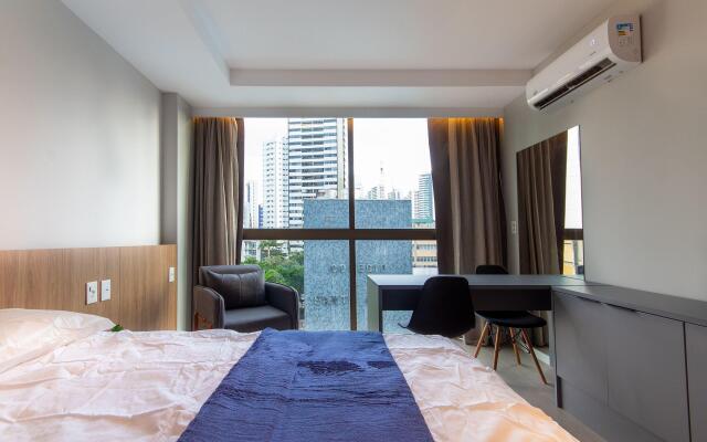 Rooftop #606 - Studio em Boa Viagem por Carpediem