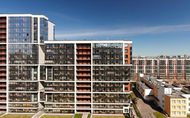 Studio apartments on Zheleznodorozhny Prospekt 14 k1
