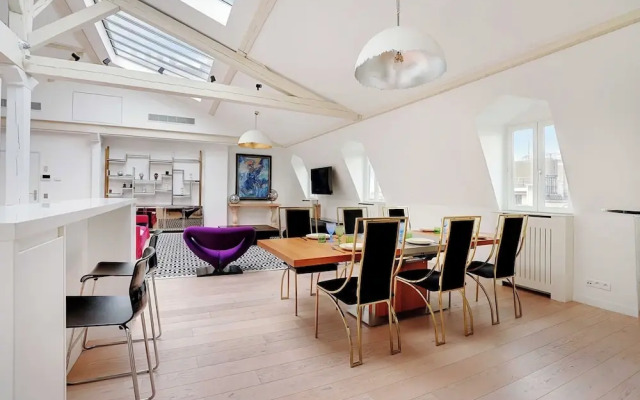 Designer Loft - 2bd/6p- Arc de Trimphe