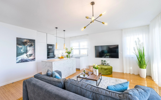 Sunset apartment with private pool and jacuzzi