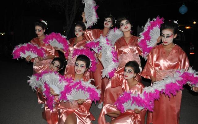 Happy Camp mobile homes in Camping Village Paestum