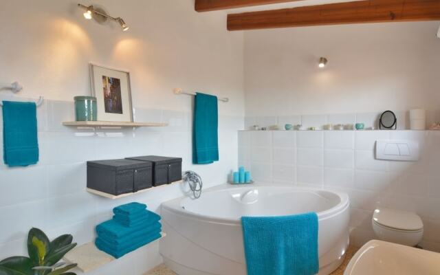Mallorca traditional stone village house