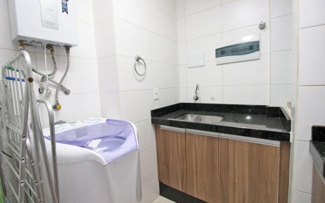 Apto 2Q c/ churrasq. 400m praia CAN304