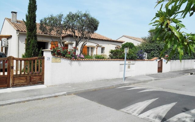 House With 3 Bedrooms in Baillargues, With Enclosed Garden and Wifi -