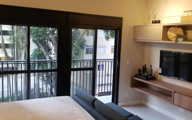 31 New studio w/ fast reliable wifi, balcony and gym - Hotel in Sao Paulo - Photo 4