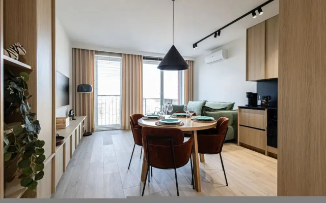 Cuero Stylowy Apartament Centrum Bydgoszczy Dla 5 os b