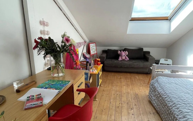 Unusual Duplex With Garden