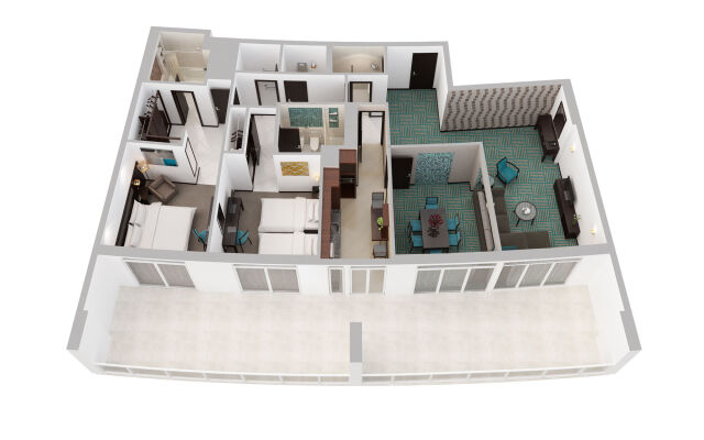 Flora Creek Deluxe Hotel Apartments Dubai