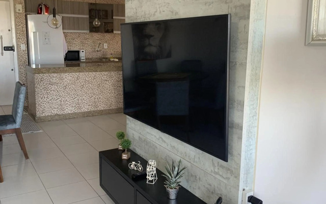 Apartamento em Caraguatatuba em Frente a Praia para 9 pessoas