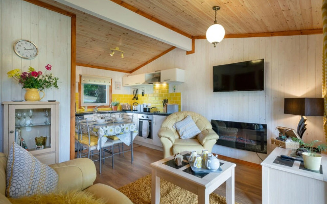"catkin Lodge set in a Beautiful 24 Acre Woodland Holiday Park"