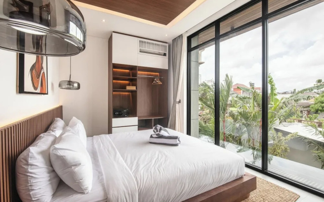 Exquisite 5BR Canggu Villa Steps From the Beach