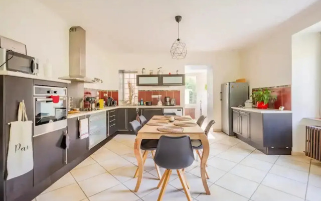 Holiday Home in Molieres-sur-ceze With Pool