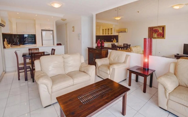 Golden Sands on the Beach