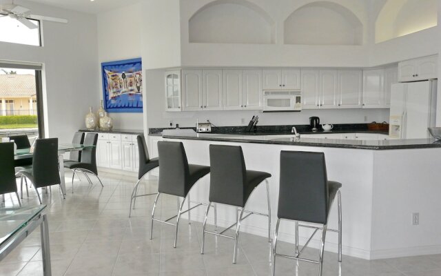 Waterfront Home on key lot With Pool, spa and Views