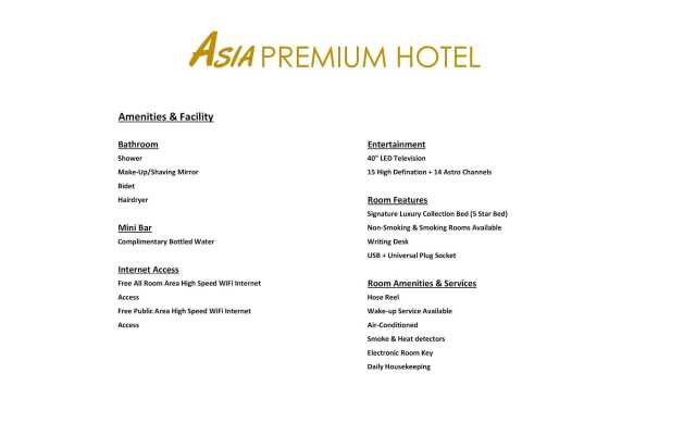 Asia Premium Hotel Kuala Terengganu