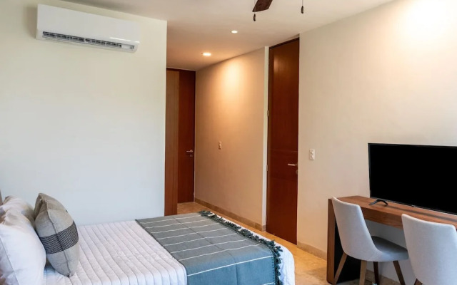 NHOA 203A 2BR Condo Pool View Aldea Zama