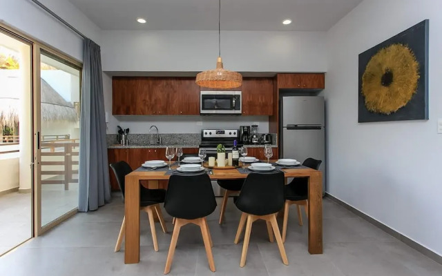 Aldea Zama Penthouse w Private Rooftop Jacuzzi