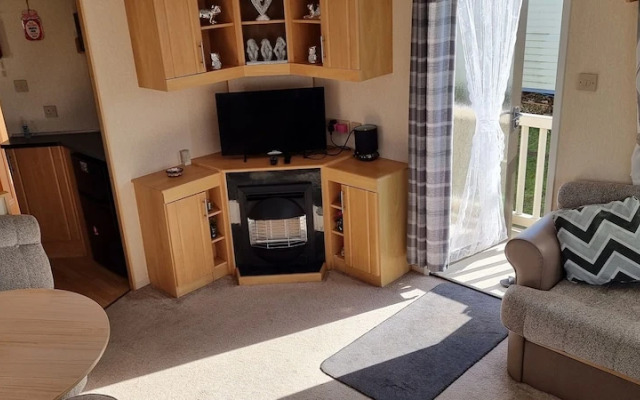 Lovely Caravan at Ingoldmells Just Behind Sealands