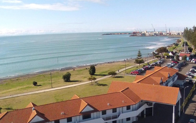 Harbour View Motel on Ahuriri Beach in Napier NZ with sea view suites